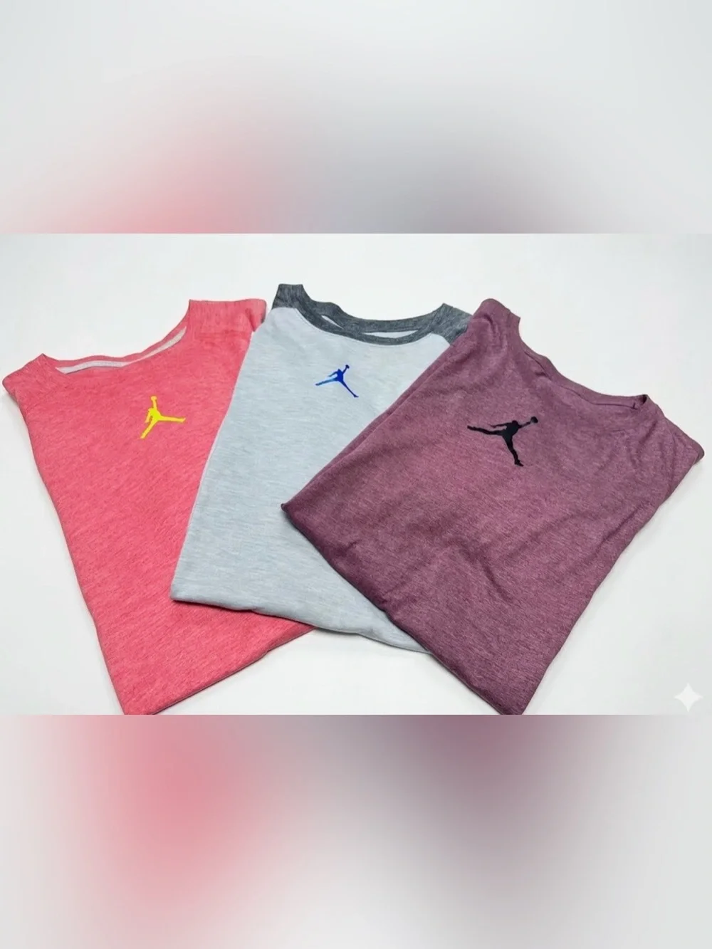 3 Jordan Tri blend tshirts XL in great shape